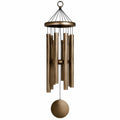Carillon à vent 90 cm en métal bronze à suspendre